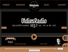 Tablet Screenshot of mobil.oldiesradio.cz