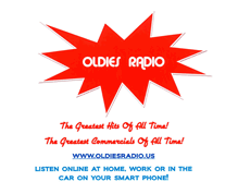 Tablet Screenshot of oldiesradio.us